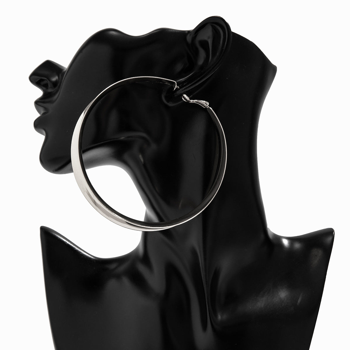 Wholesale exaggerated metal big circle earrings