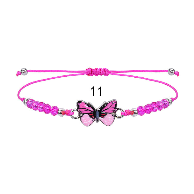 Wholesale Colorful butterfly party bracelet