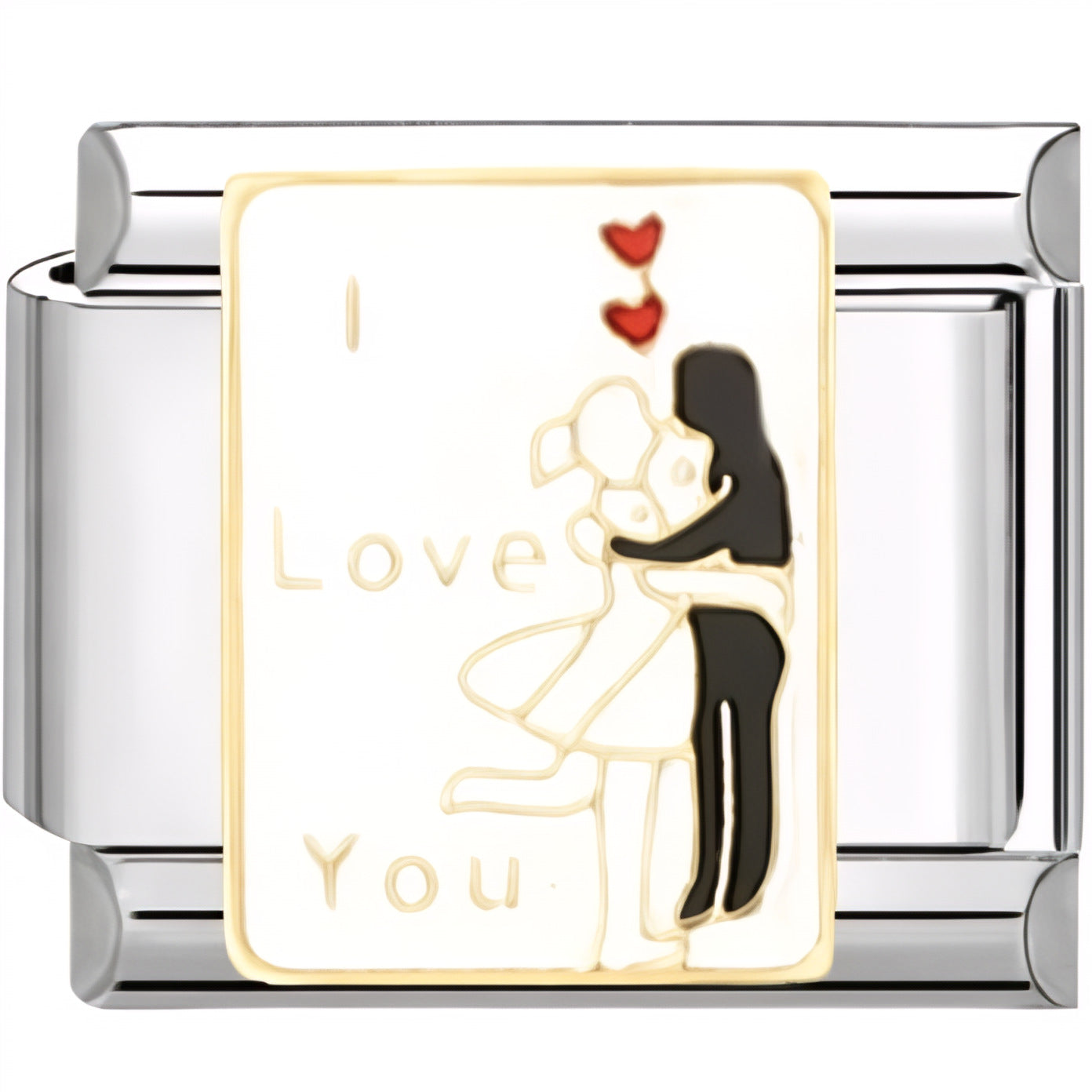 Wholesale  Italian Charm Bracelet 9mm DIY Splicing Creative  Creative Stainless Steel Composable Bracelet