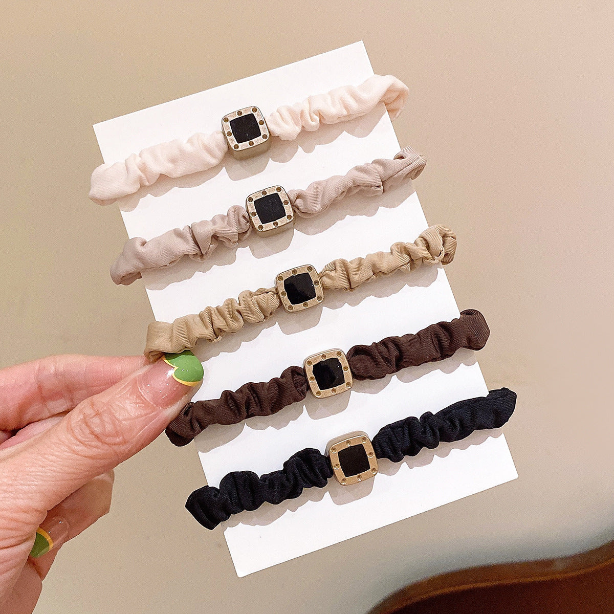 Wholesale Ice Silk Hair Band Fabric Hair Band ACC-HS-Huidi029