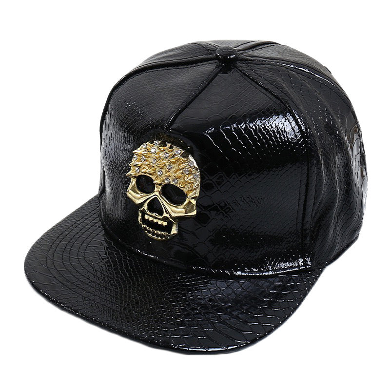 Wholesale PU sunshade metal dollar picture  baseball cap