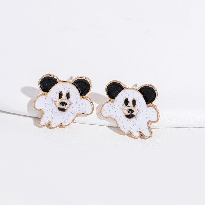Wholesale  Cartoon Zinc Alloy Earrings Fashion Accessory Gift Boutique Resale