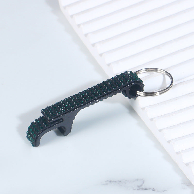 Wholesale Diamond Aluminum Alloy Bottle Wine Opener Keychains ACC-KC-RuiJie005