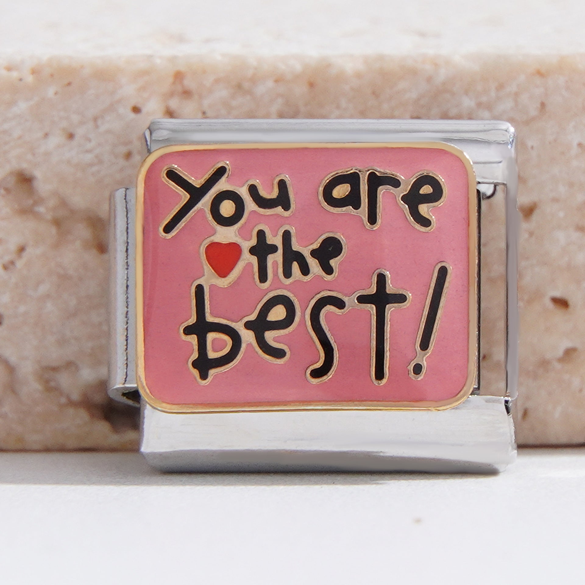 Wholesale Italian Charm Bracelet 9mm DIY Splicing Creative Pattern Stainless Steel Composable Bracelet