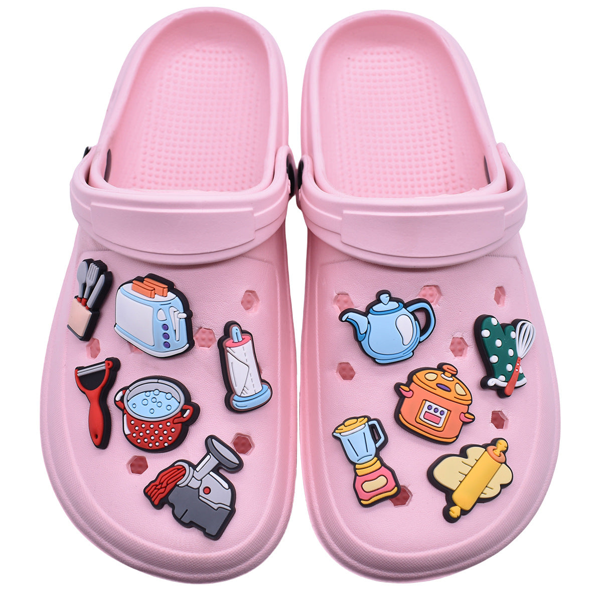 Wholesale Random 100pcs Kitchenware Series Shoes Accessories Shoes Charms ACC-SC-RYY049