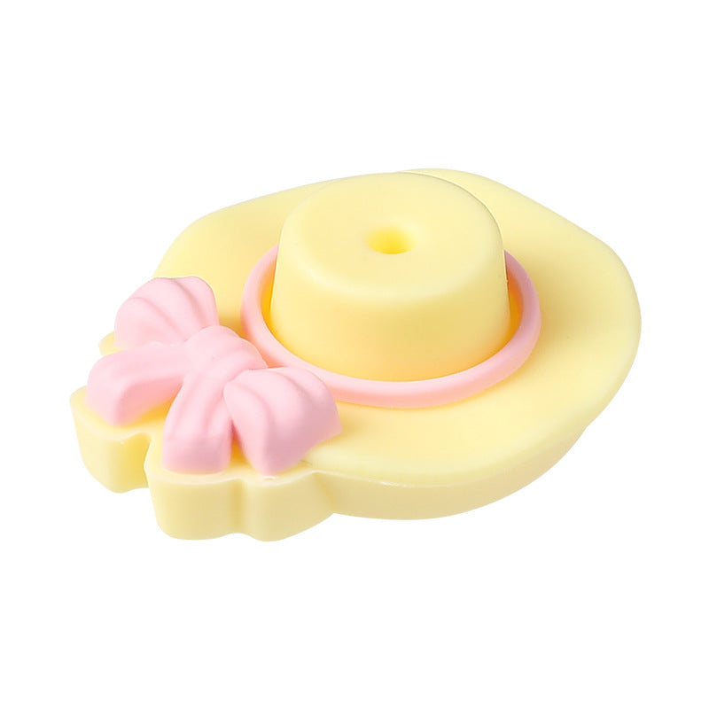 Wholesale 20pcs Candy Color Hats Focal Beads DIY Beaded Accessories ACC-BDS-RongFa043