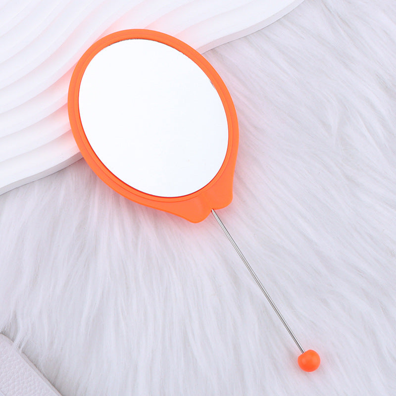 Wholesale DIY Beadable Oval Handheld Mirror,  Portable High-Definition Mirror Handheld Makeup Mirror