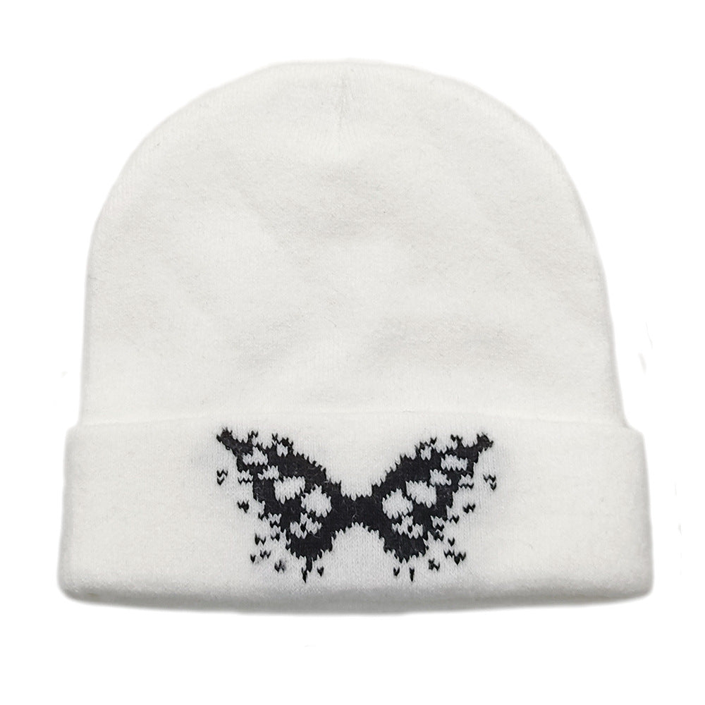 Wholesale  Butterfly Knitted Hat Beanie