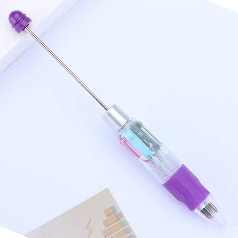 Wholesale Beadable Pens Four-color Refill DIY Beaded Pens ACC-PN-JinBN019