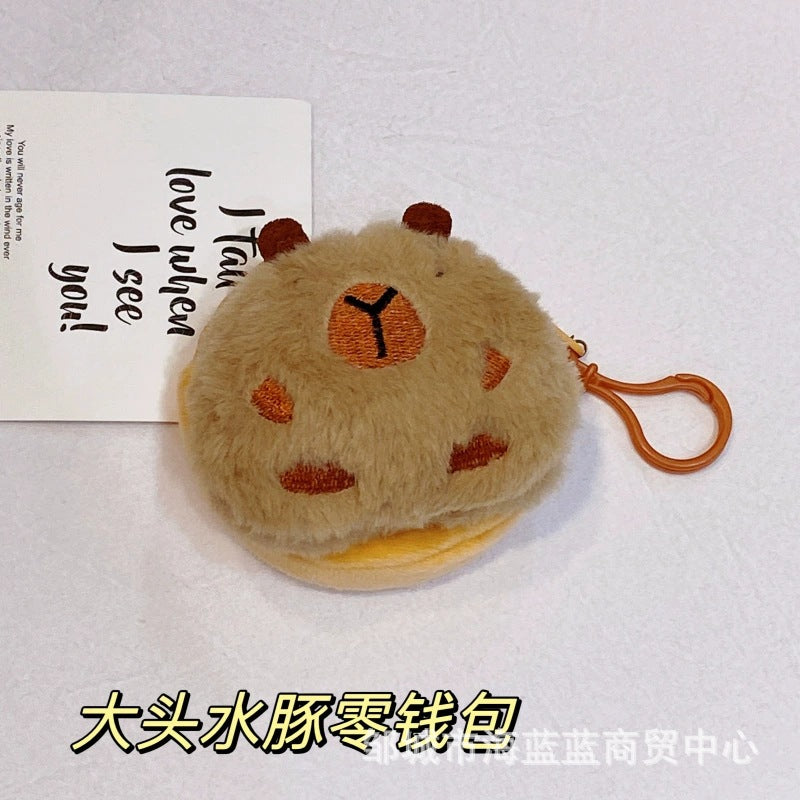 Wholesale Cute cartoon coin purse keychain