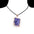 Wholesale 25~35mm Amethyst Original Stone Gold Pendant Yellow Powder White Crystal Irregular Necklace