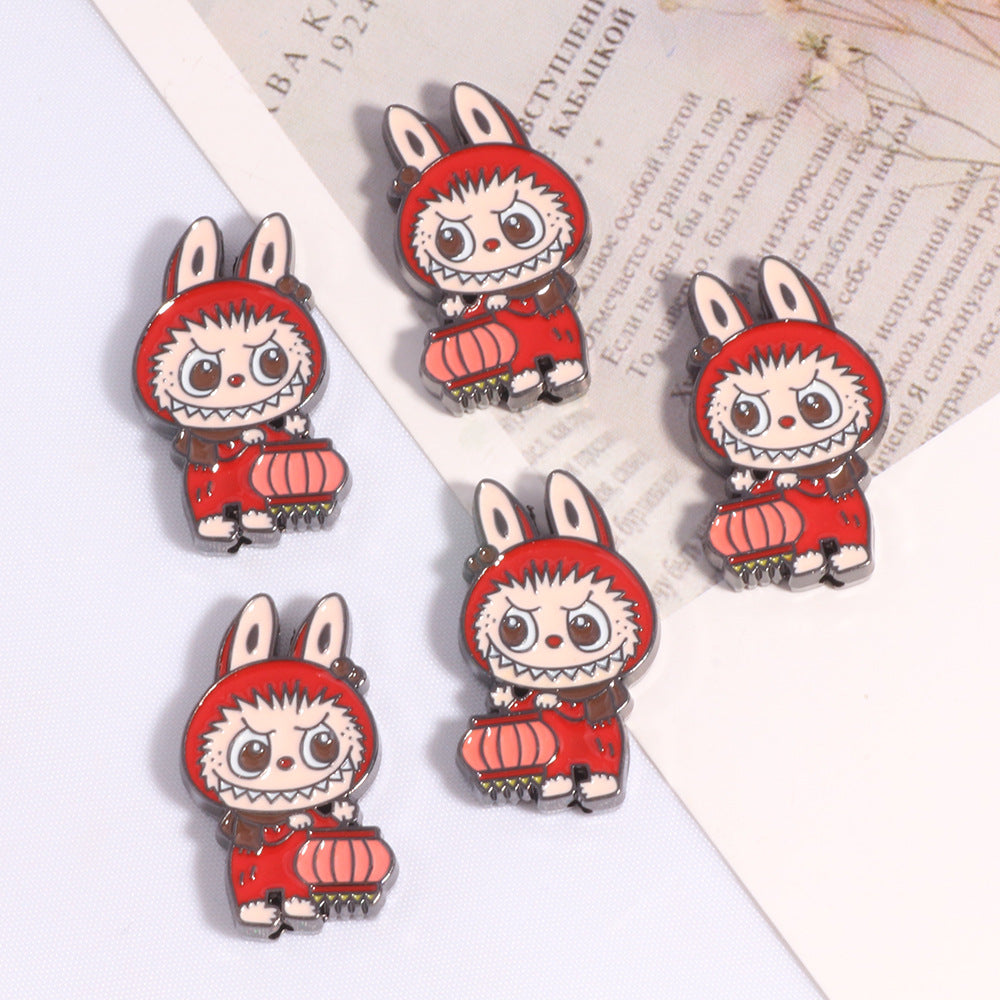 Wholesale 10pcs Alloy Cute Cartoon Beads DIY Bead Accessories