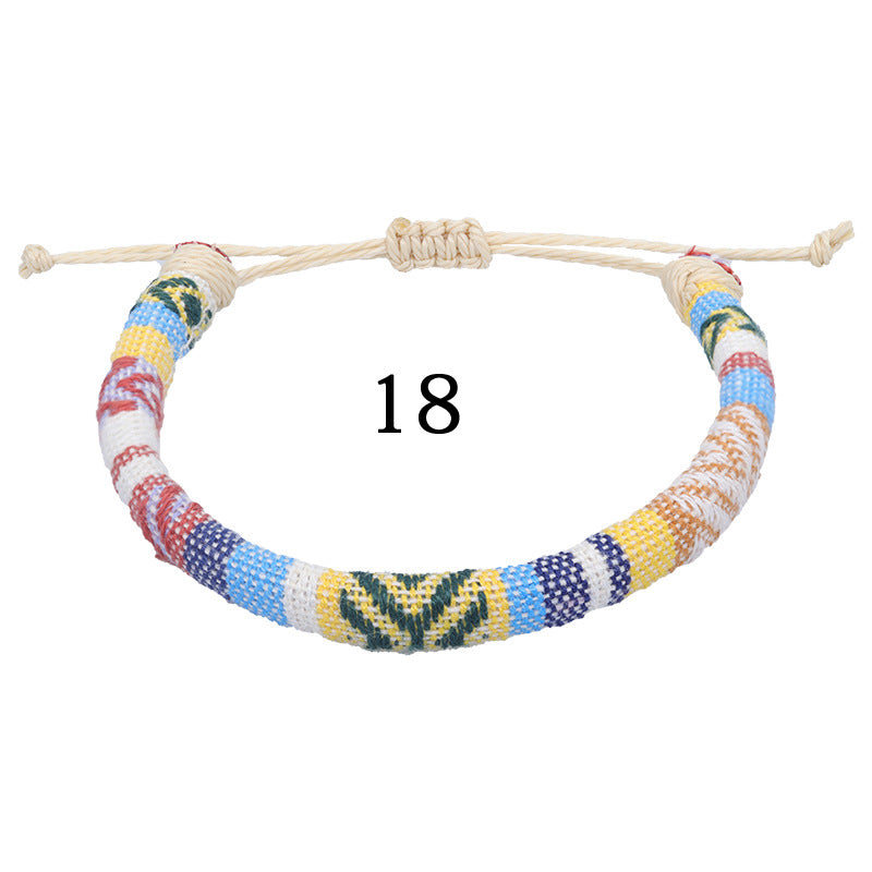 Wholesale Bohemian Ethnic Style Handmade Woven Bracelet