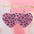 Wholesale  Valentine's Day Love Leopard Sequin Pendant Earrings