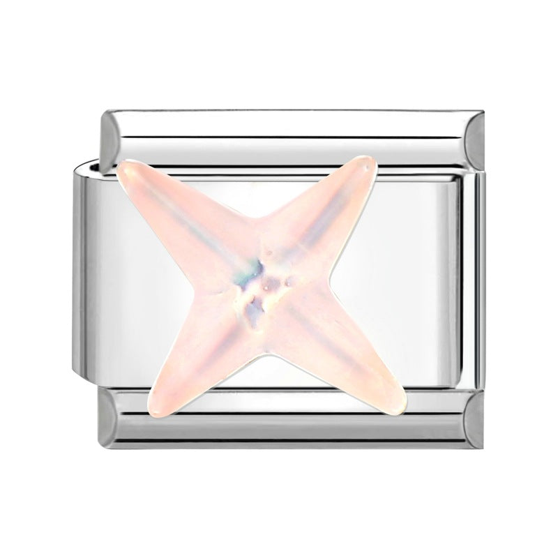 Wholesale Italian Charm Bracelet 9mm DIY Splicing Cute Creative Stainless Steel Composable Bracelet