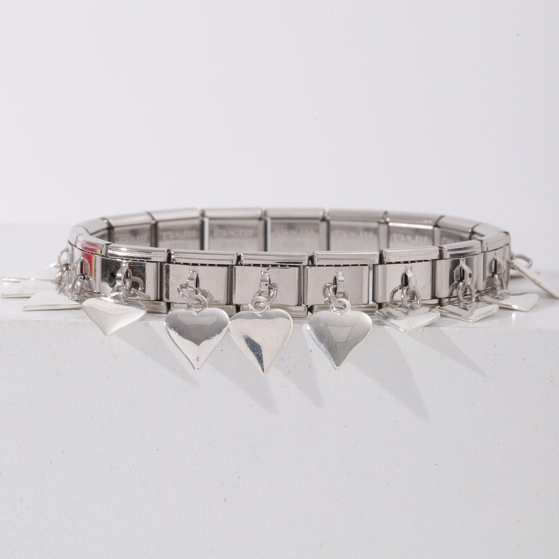 Wholesale Italian Charm Bracelet Charm Module Stainless Steel Bracelet 9mm DIY Pattern Free Stitching Detachable Composable Bracelet ACC-BT-XY001