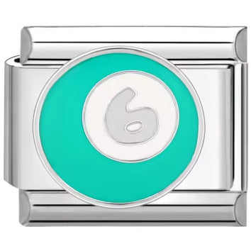 Wholesale  Italian Charm Bracelet 9mm DIY Billiards Snooker  Creative Stainless Steel Composable Bracelet