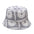 Wholesale  Double-sided Basin Hat Full Print Hat Bucket Hat