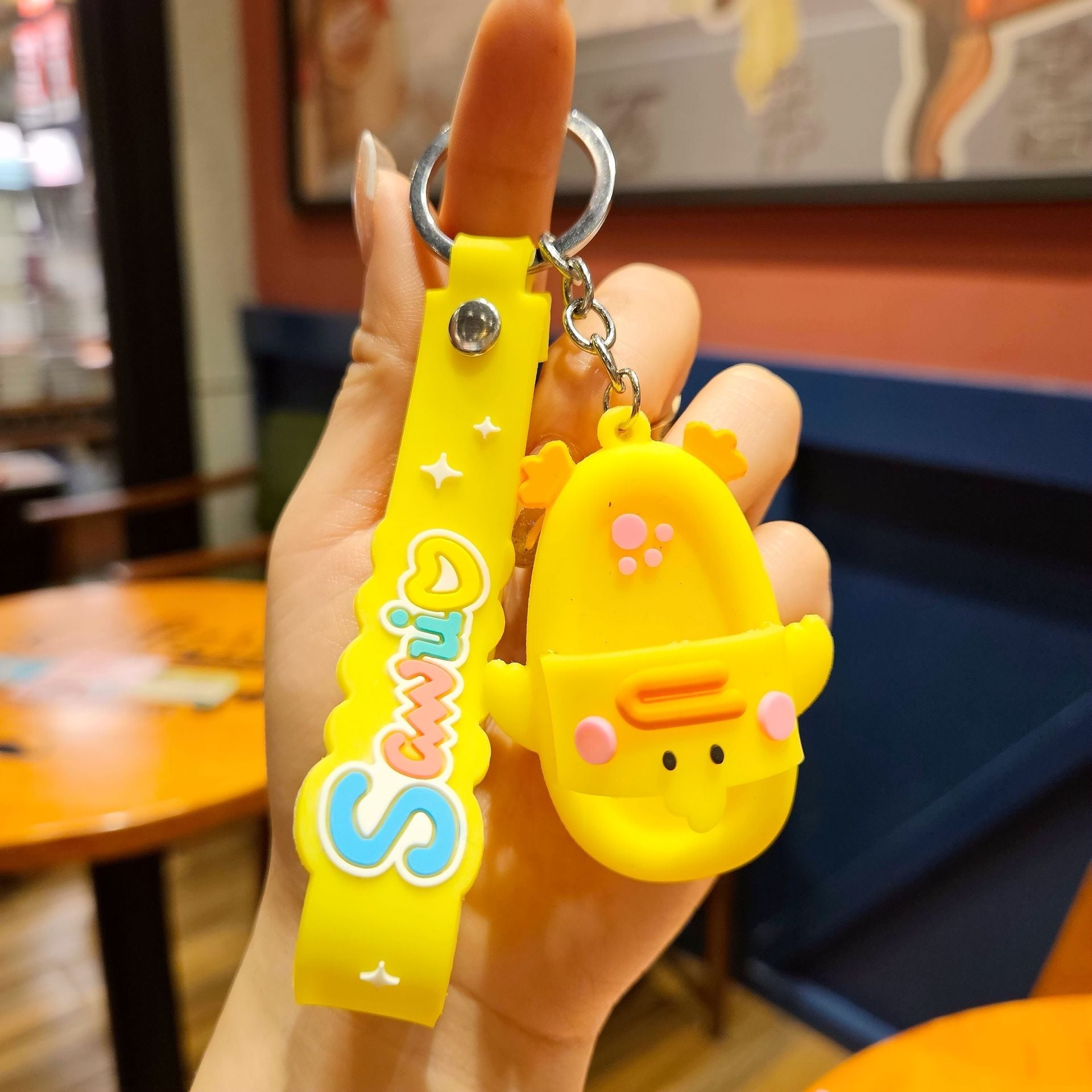 Wholesale Dinosaur duck key chain Animal car keychain