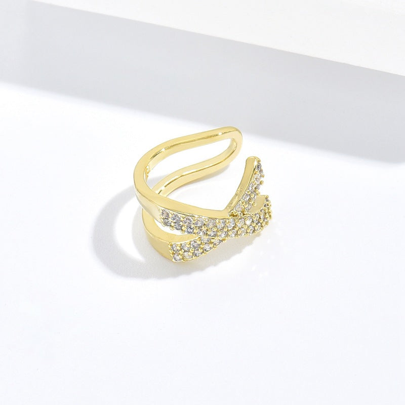 Wholesale Fashionable and simple luxury ear clip earrings