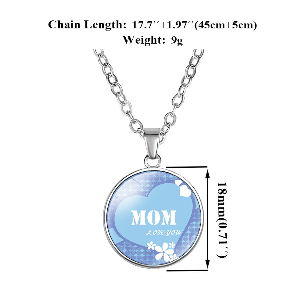 Wholesale  accessories MOM love MOM love pendant necklace