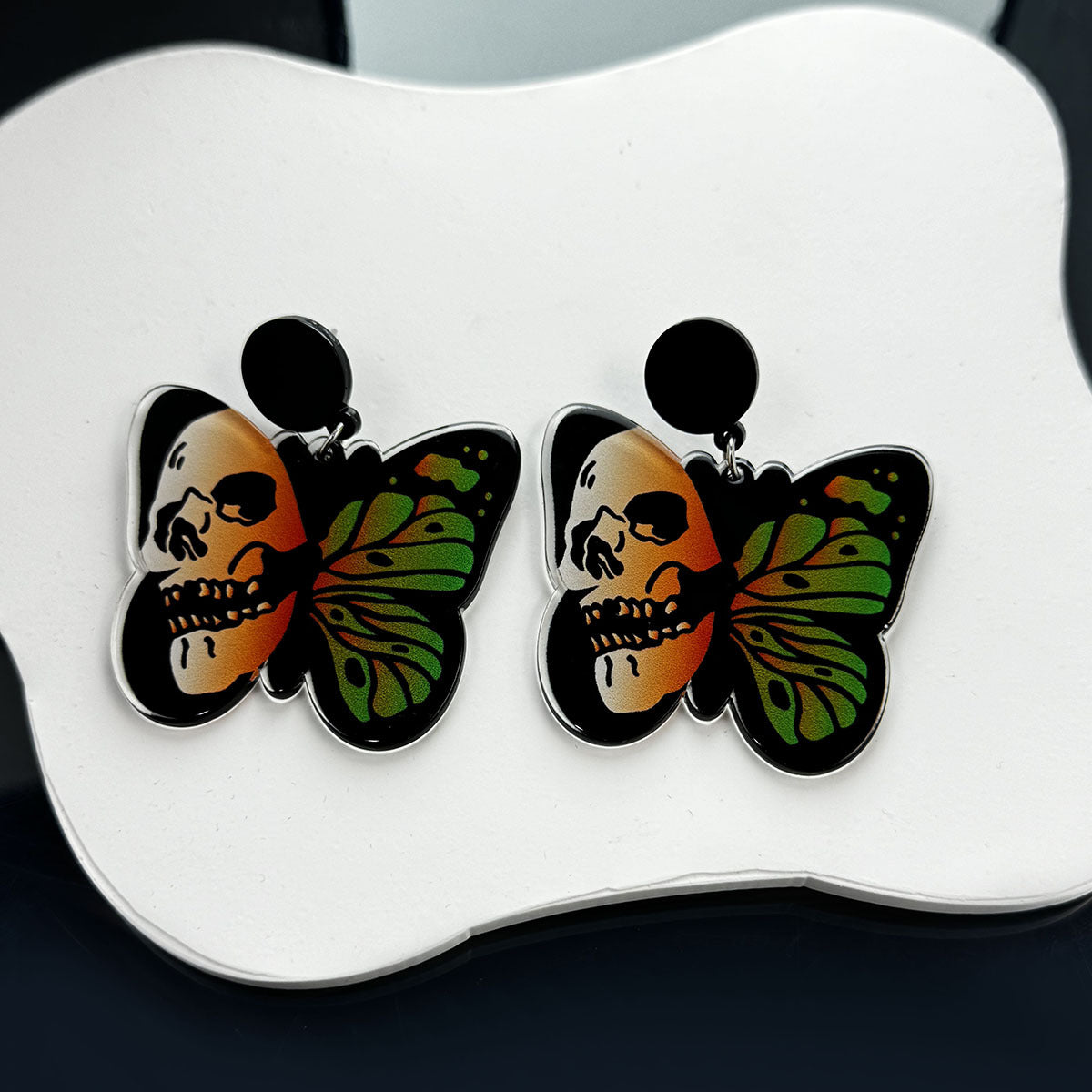 Wholesale Butterfly Acrylic Earrings Cartoon Funny Earrings
