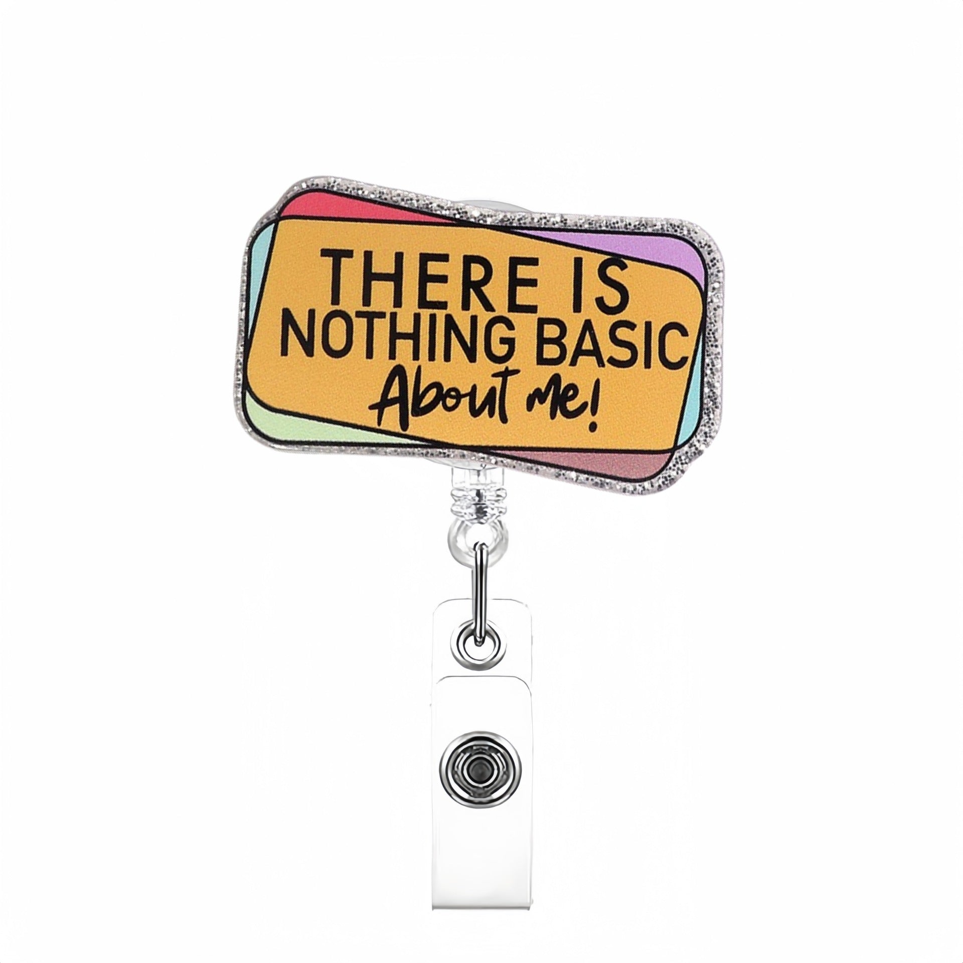 Wholesale Funny Creative Medical Series Acrylic Retractable Rotating Badge Keychain