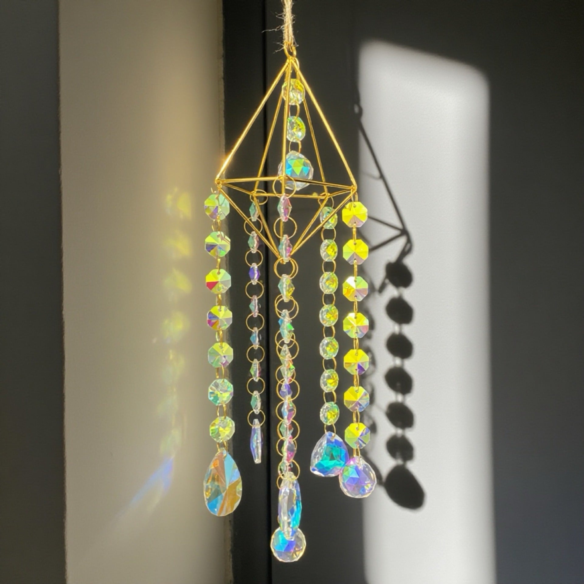 Wholesale Crystal wind chime pendant