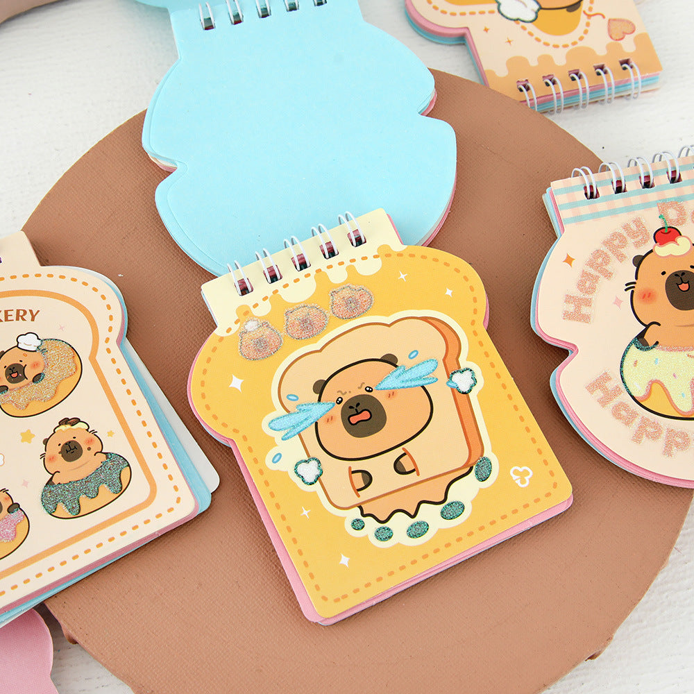 Wholesale 4pcs Back to School Cute cartoon mini notebook