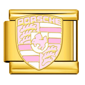 Wholesale Italian Charm Bracelet 9mm DIY Car Logo Series   Creative Stainless Steel Composable Bracelet