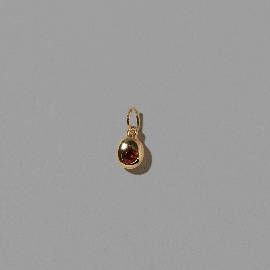 Wholesale Stainless steel electroplated with 18K gold 12 birthstone adjustable pendant