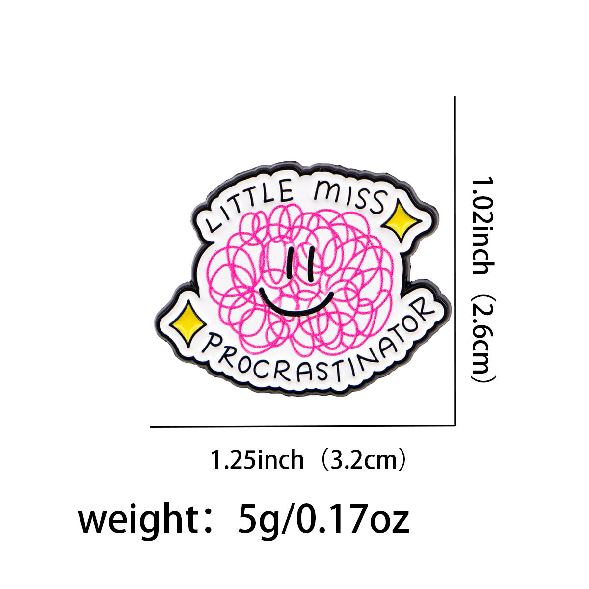 Wholesale Brain Thoughts  Metal Brooch