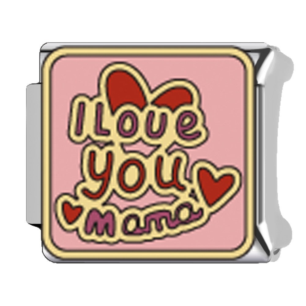 Wholesale Italian Charm Bracelet 9mm DIY Mother' s Day  Creative Stainless Steel Composable Bracelet