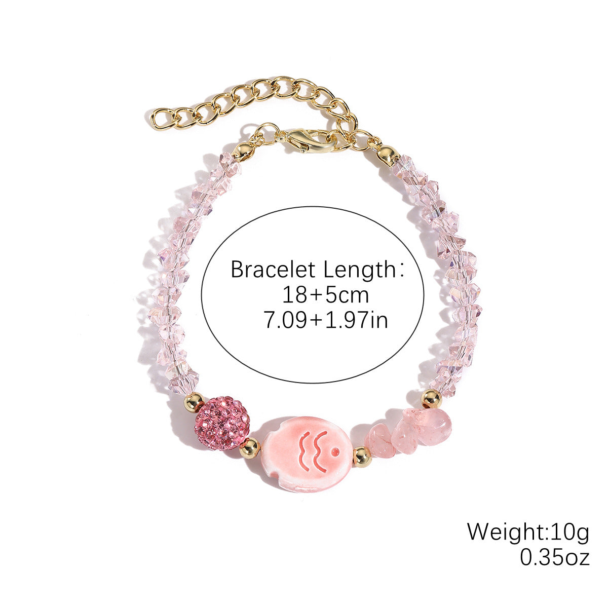 Wholesale Woven Bracelet Ocean Wind Dopamine Starfish Shell Sweet Ceramic  Bohemian Bracelet