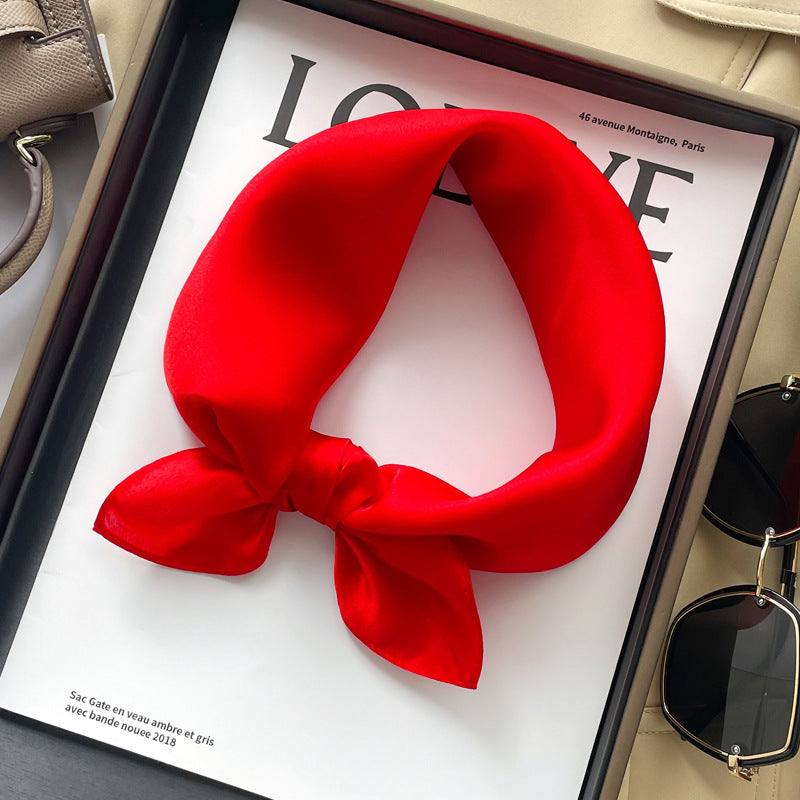 Wholesale versatile spring and autumn   Silk  Scarf