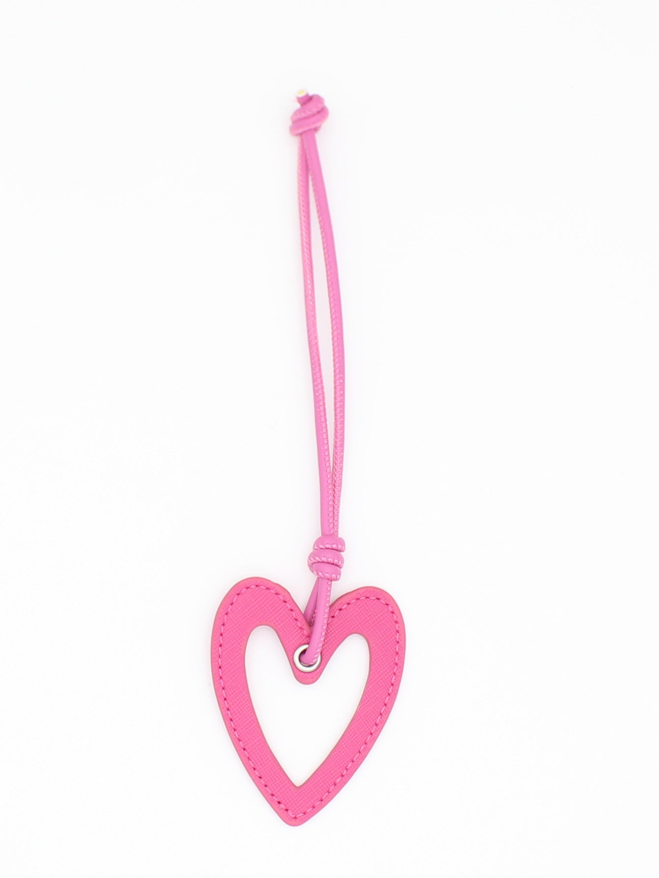 Wholesale  Pu Leather Cut Out Heart Keychains