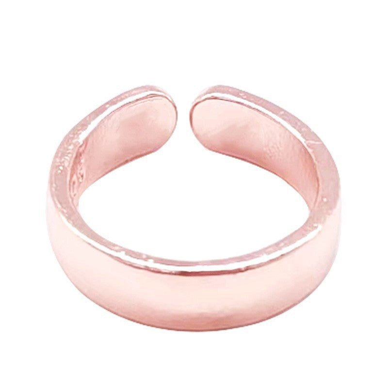 Wholesale  Double Magnet Ring Metal Glossy Creative Jewelry