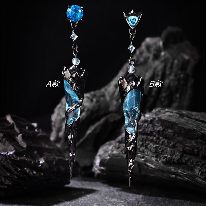 Wholesale  Diamond Earrings Irregular  Earrings