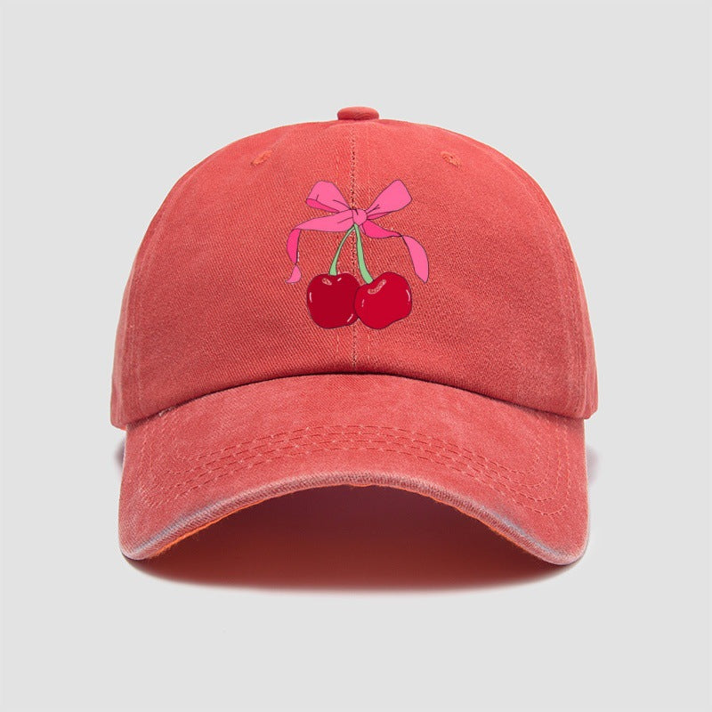 Wholesale Cherry Bow Baseball Cap