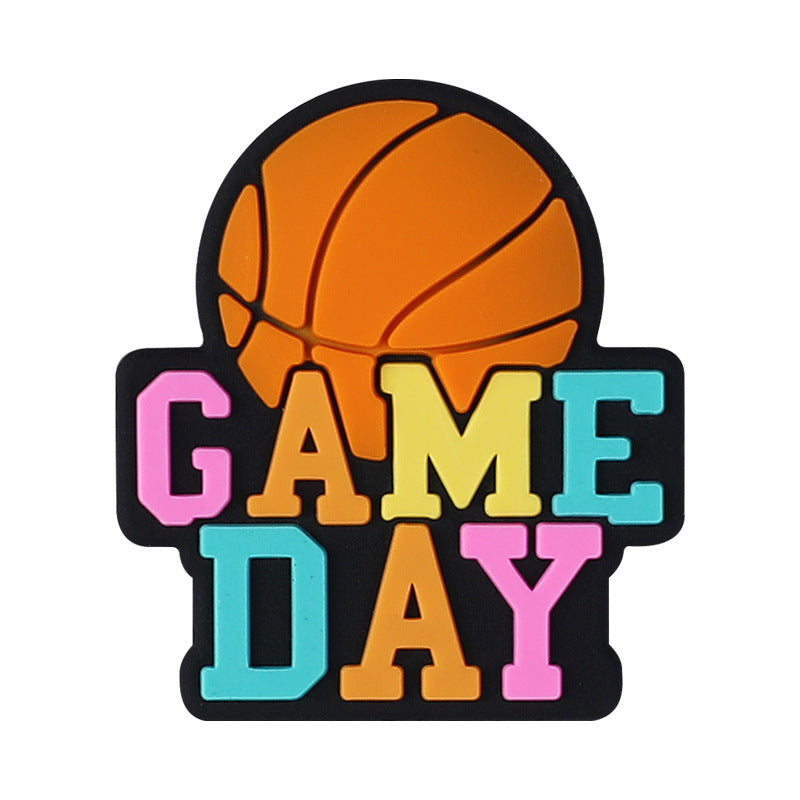 Wholesale 20pcs Cartoon Football Focal Beads DIY Bead Accessories ACC-BDS-RongFa063