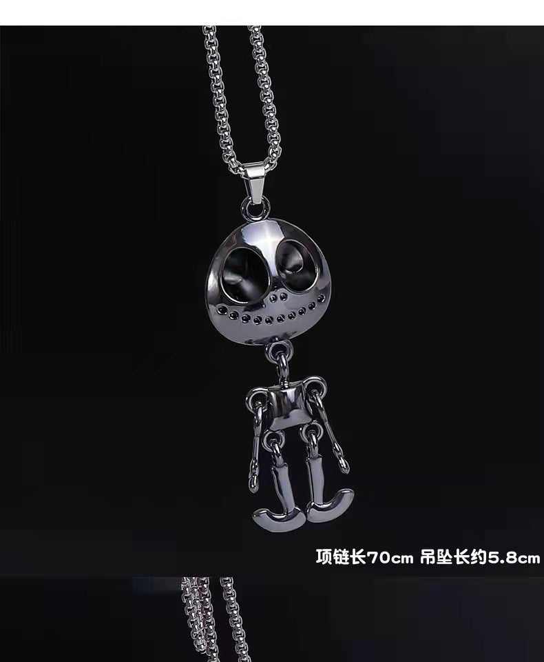 Wholesale Hip Hop Versatile Pendant Long Titanium Steel Sweater Chain Long Necklace ACC-NE-BYJY009