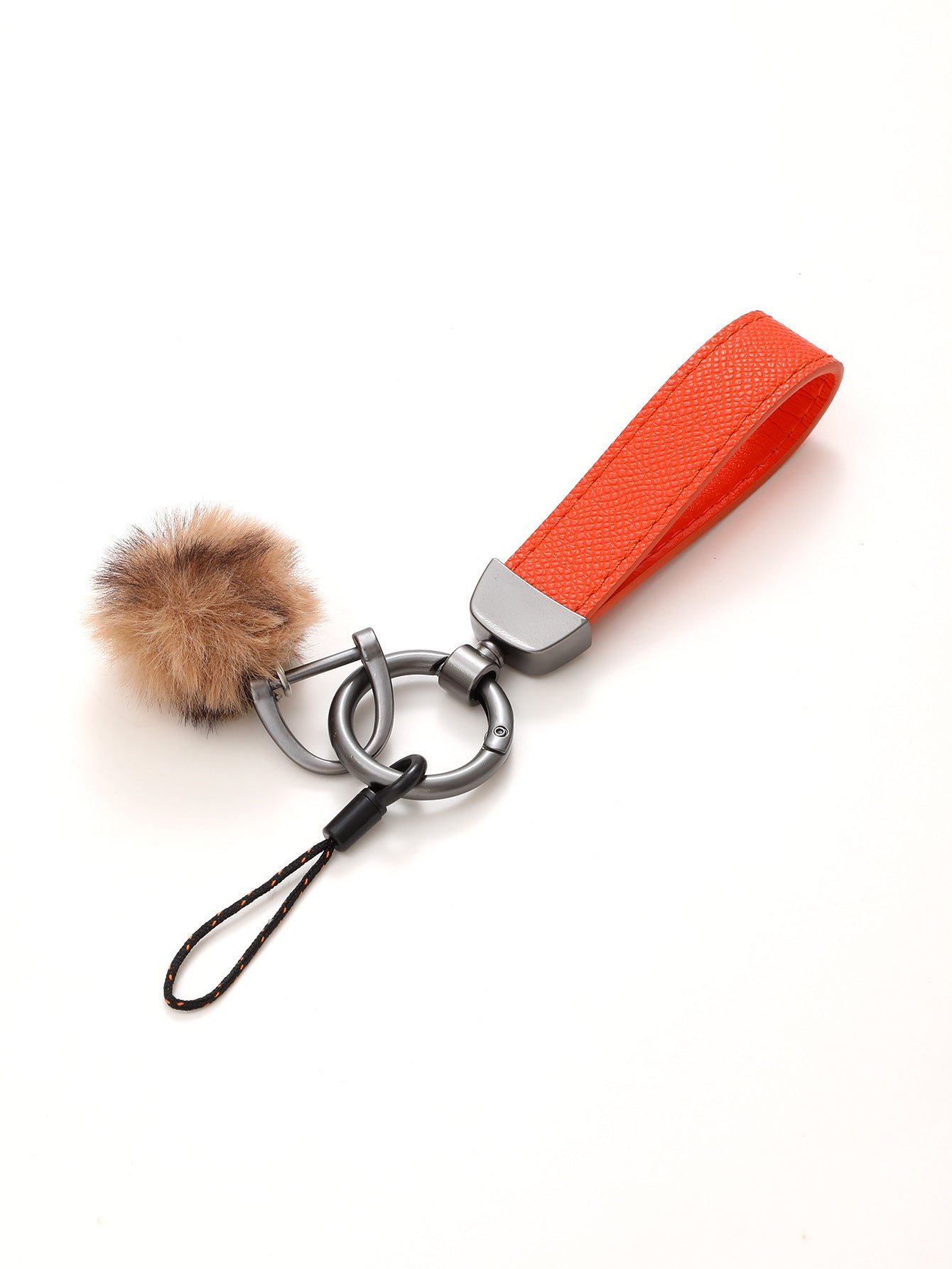 Wholesale Leather Plush Accessories Detachable Keychains ACC-KC-YiTian002