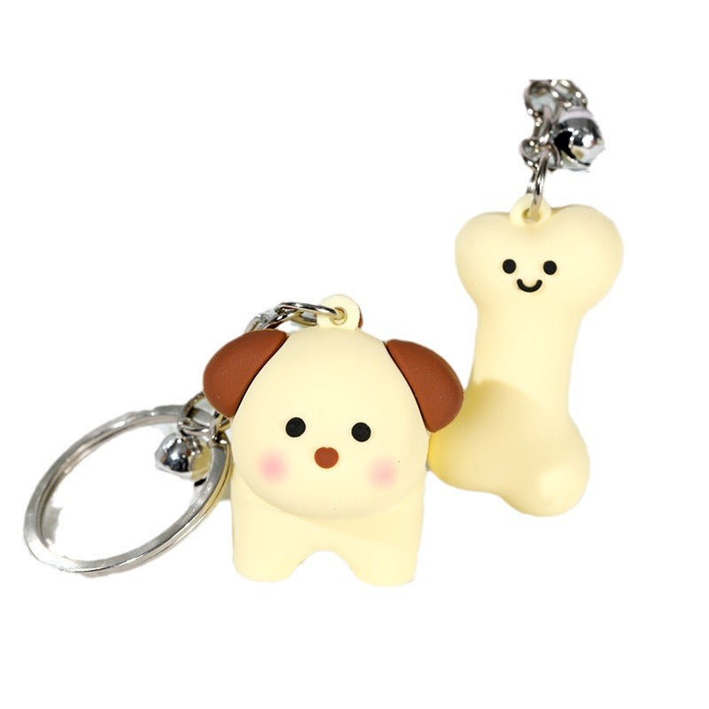 Wholesale Creative Cartoon Cute Dog Bone Keychain