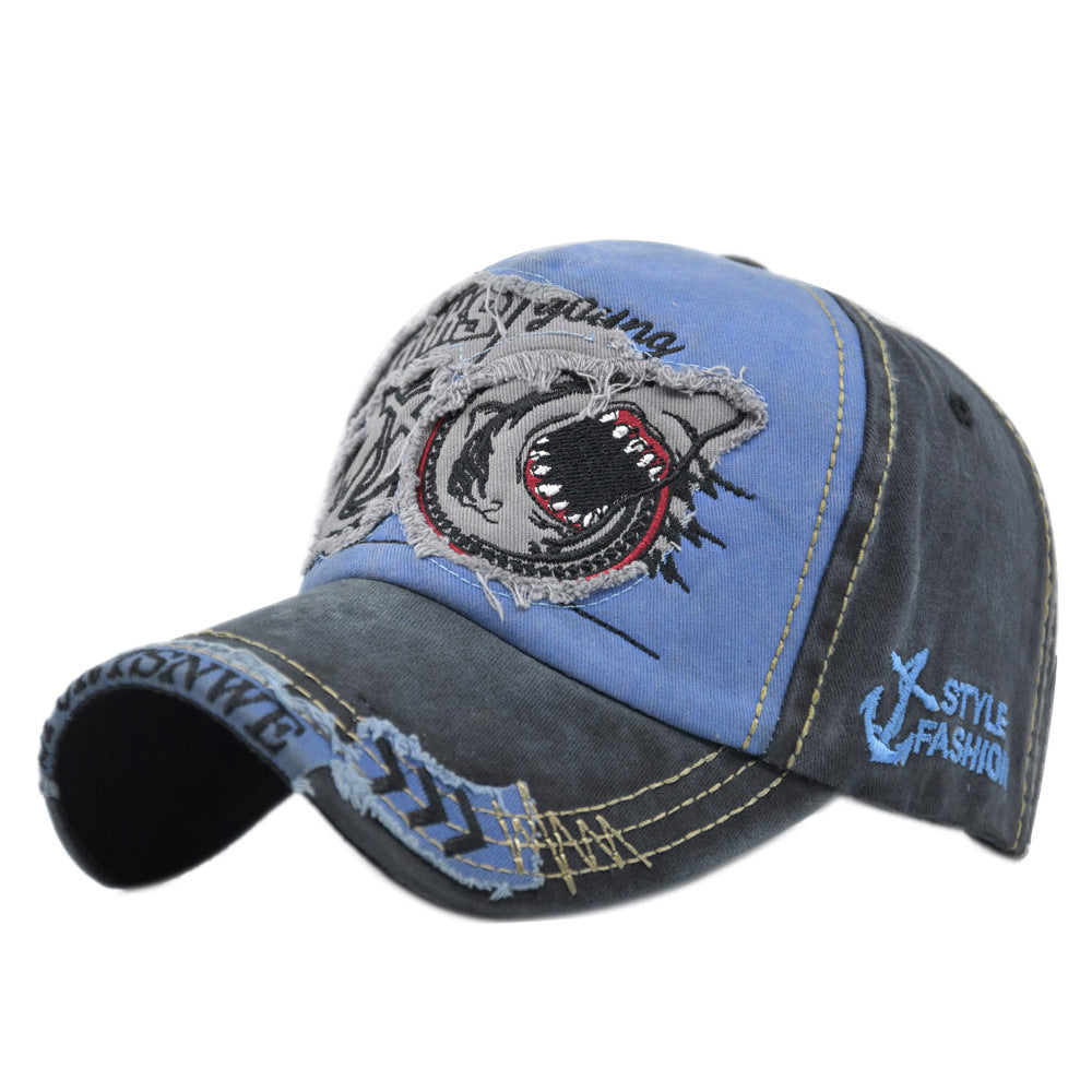 Wholesale Soft Top Distressed Embroidered Baseball Cap ACC-HT-YMX007