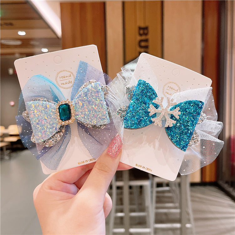 Wholesale Cartoon cute bow hairpin set