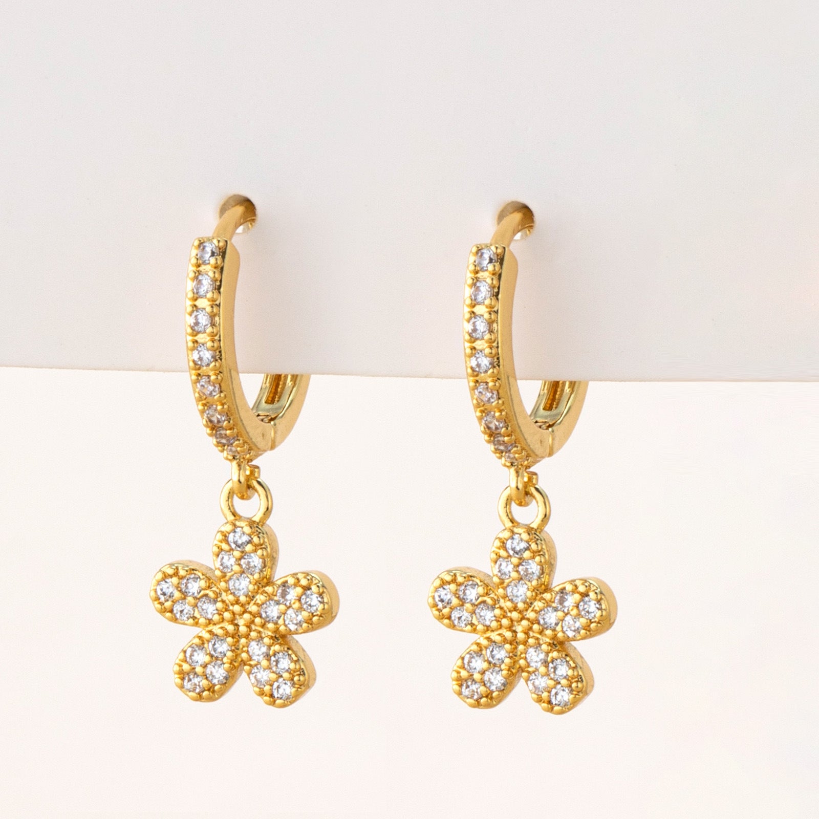 Wholesale Micro-Inlaid Zirconia Cross Bow Earrings ACC-ES-SY001