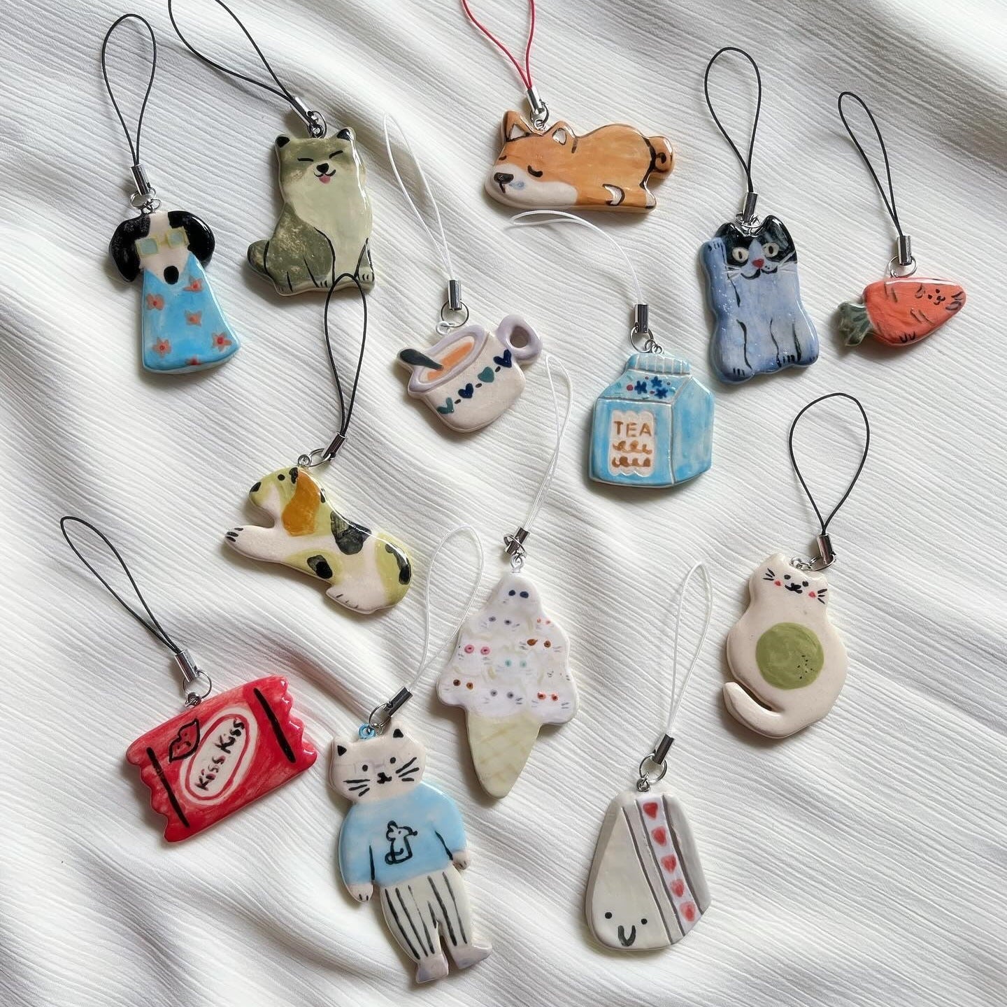 Wholesale Small Animal Vacuum Plating Live Mouth DIY Pendant