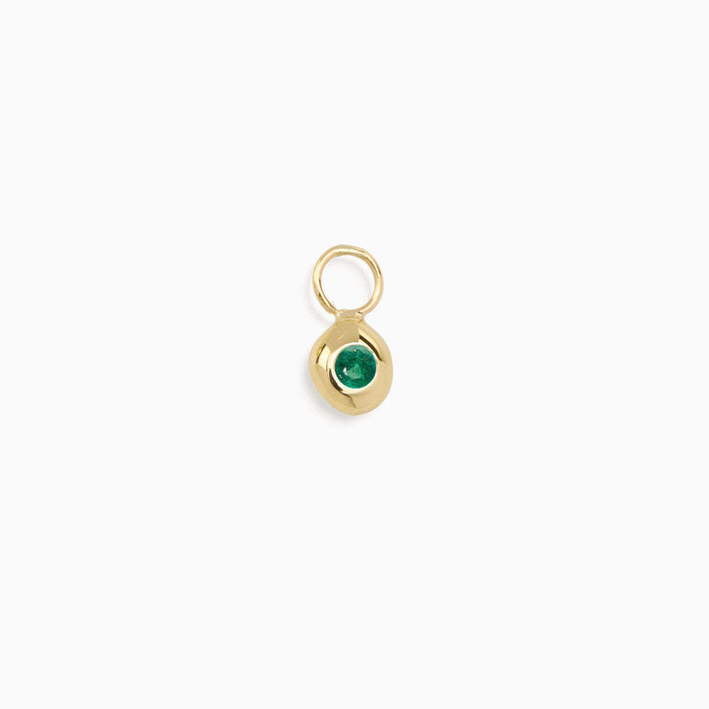 Wholesale Stainless steel electroplated with 18K gold 12 birthstone adjustable pendant