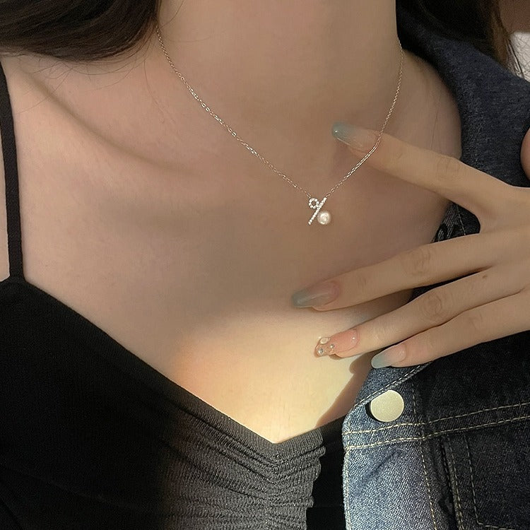 Wholesale  s925 sterling silver niche design necklace