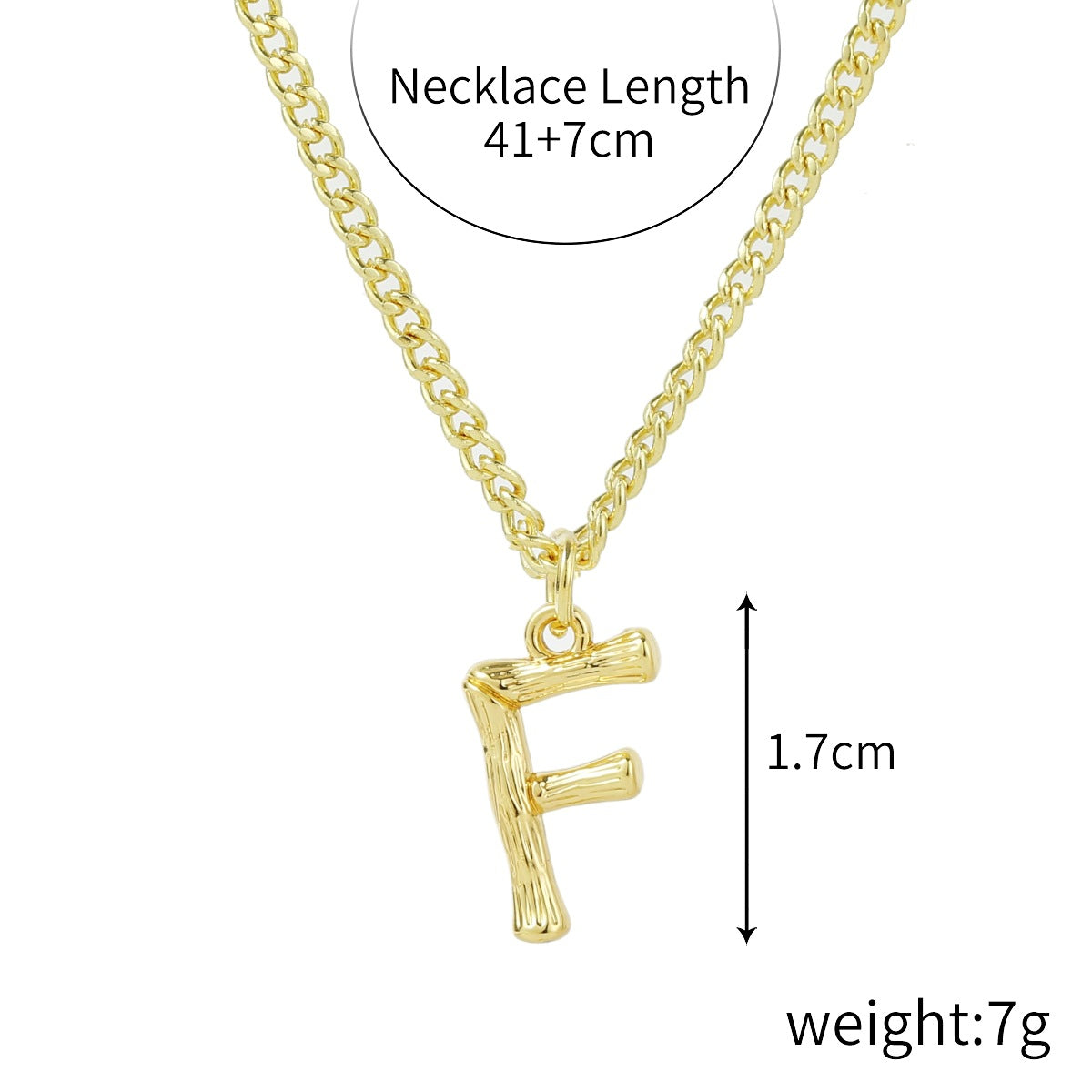 Wholesale  Love Letter Necklace 26 English  Zinc Alloy Necklaces